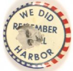 FDR Remember Pearl Harbor