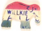 Willkie Elephant Pin