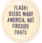 Flash! Willkie anti Fireside Chats