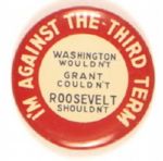 Im Against a Third Term