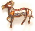 Rare Cox-FDR Enamel Donkey