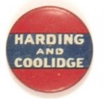 Harding, Coolidge Red, White, Blue