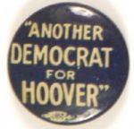 Another Democrat for Hoover