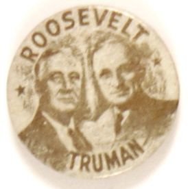 Roosevelt-Truman Scarce Jugate