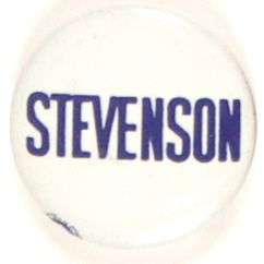 Stevenson Blue and White Litho