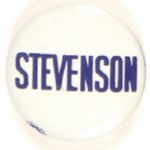 Stevenson Blue and White Litho