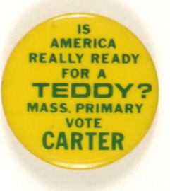 Ready for Teddy? Carter Mass. Primary