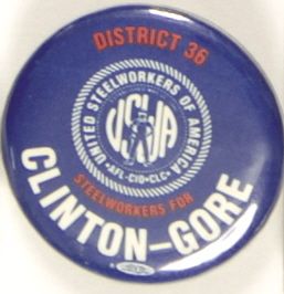 Clinton-Gore Steelworkers