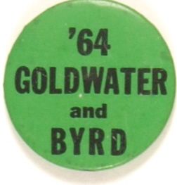 Goldwater and Byrd Celluloid
