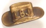 LBJ Stetson Hat Pin
