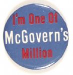 I’m One of McGovern’s Million