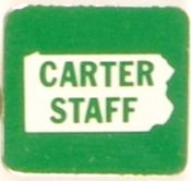 Carter Pa. Staff Pin