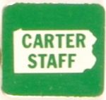 Carter Pa. Staff Pin