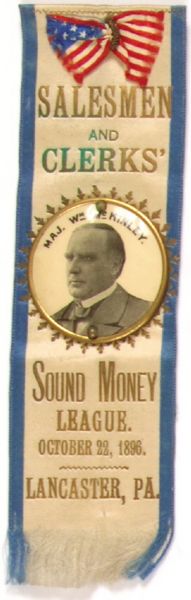 McKinley Lancaster Pa. Sound Money League