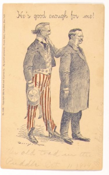 TR, Uncle Sam Classic Postcard