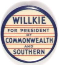 Willkie President Commonwealth and Southern