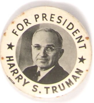 Truman for President 2 Stars
