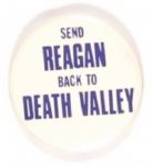 Send Reagan Back to Death Valley