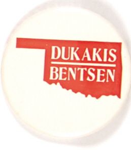 Dukakis-Bentsen Oklahoma