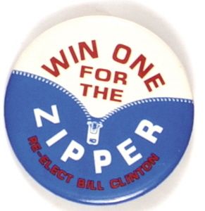 Clinton, Win One for the Zipper