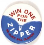 Clinton, Win One for the Zipper