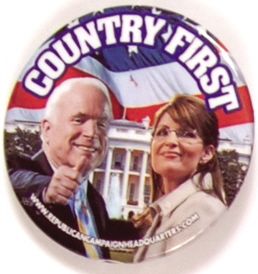 McCain-Palin Country First