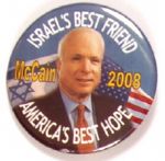 McCain Israels Best Friend