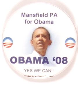 Mansfield, PA for Obama