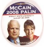 McCain-Palin Wright State
