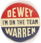 On the Dewey-Warren Team