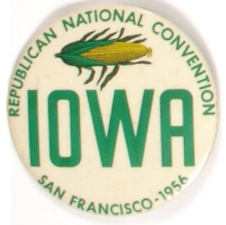 Ike, Iowa Convention Pin