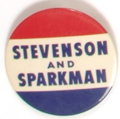 Stevenson, Sparkman Red, White, Blue