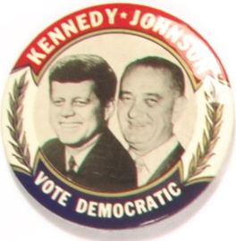 Kennedy-Johnson Vote Democratic