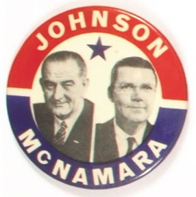 LBJ-McNamara Proposed Ticket