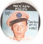 Barney Fife for McCain
