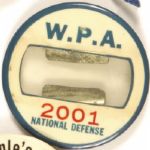 WPA National Defense Badge
