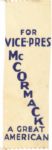 McCormack for Vice President
