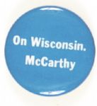 On Wisconsin, McCarthy