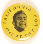 California for McCarthy