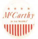 McCarthy is No Puppet