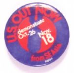 Anti War NPAC Protest Pin
