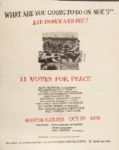 Boston Eugene McCarthy Anti War Poster