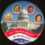 Bushes and Quayles 6 Inch Celluloid