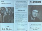 Clinton for Congress Pamphlet