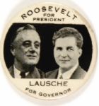 Roosevelt, Lausche Ohio Coattail