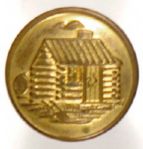 Harrison Brass Clothing Button