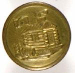 Harrison Brass Clothing Button