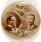 McKinley-Roosevelt Scarce Jugate