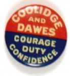 Coolidge Courage Duty Confidence