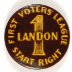 Landon First Voters
